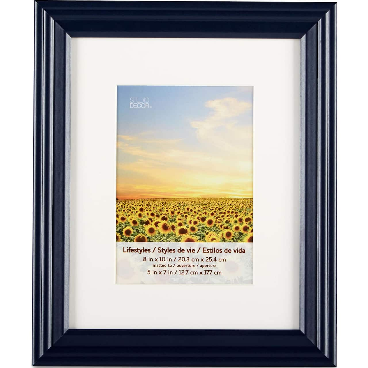 4 Pack Black 5&#x22; x 7&#x22; Frame with Mat, Lifestyles&#x2122; by Studio D&#xE9;cor&#xAE;